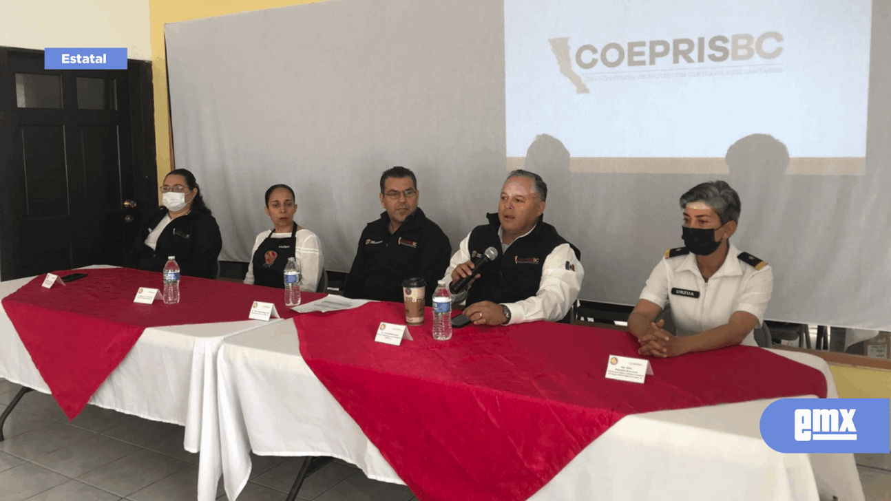 EMX-Imparte COEPRIS BC capacitación de buenas prácticas de higiene para el personal del Hospital Militar de Ensenada