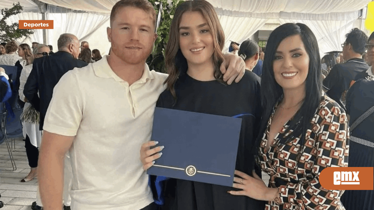 EMX-La hija mayor del 'Canelo' reúne a sus papás en su graduación