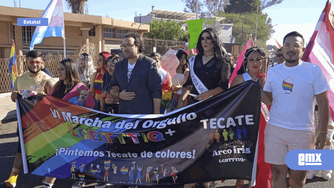 EMX-Encabeza Alcalde sexta marcha  del Orgullo Gay