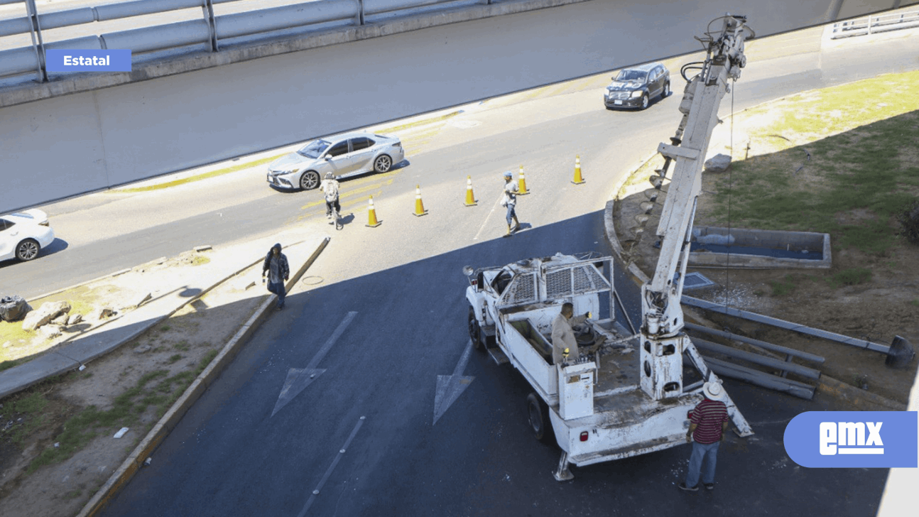 EMX-Anuncian cierre parcial de circulación en el distribuidor vial de Lázaro Cárdenas y López Mateos