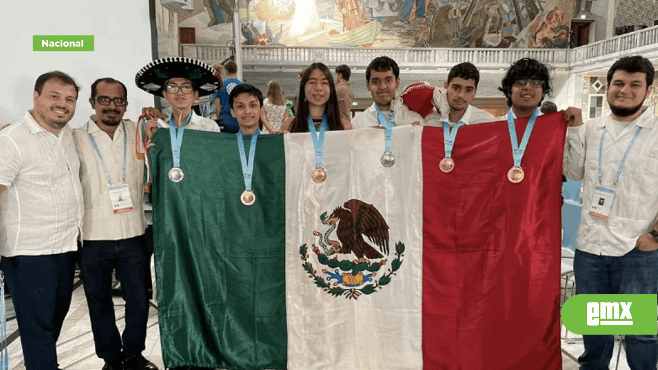EMX-México gana dos platas y cuatro bronces en Olimpiada de Matemáticas