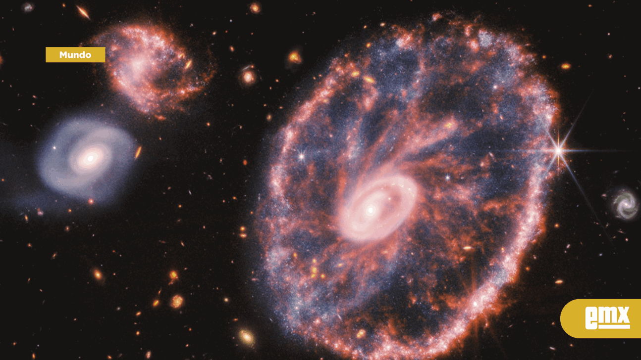 EMX-Telescopio Webb revela la galaxia más lejana jamás observada