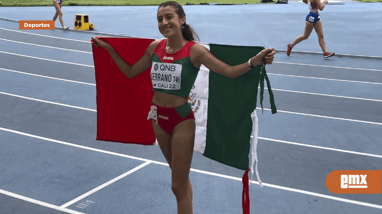 EMX-Karla Ximena Serrano logra oro en Mundial de Atletismo Sub-20