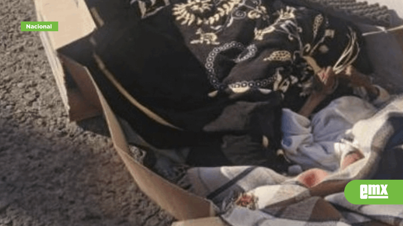 EMX-Abandonan a abuelita dentro de cajas de cartón en Puebla