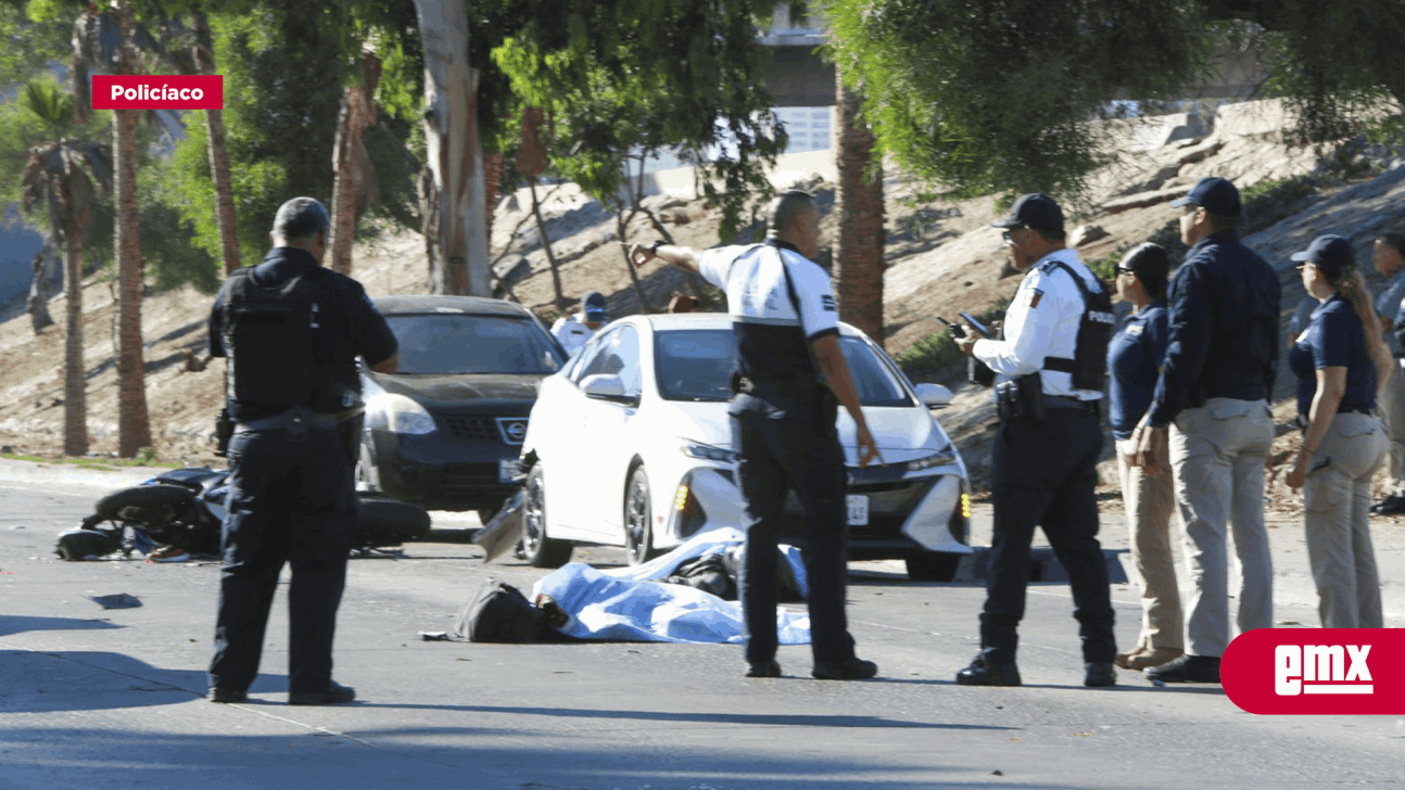 EMX-Muere motociclista y menor de aproximadamente 10 años en vía rápida poniente 