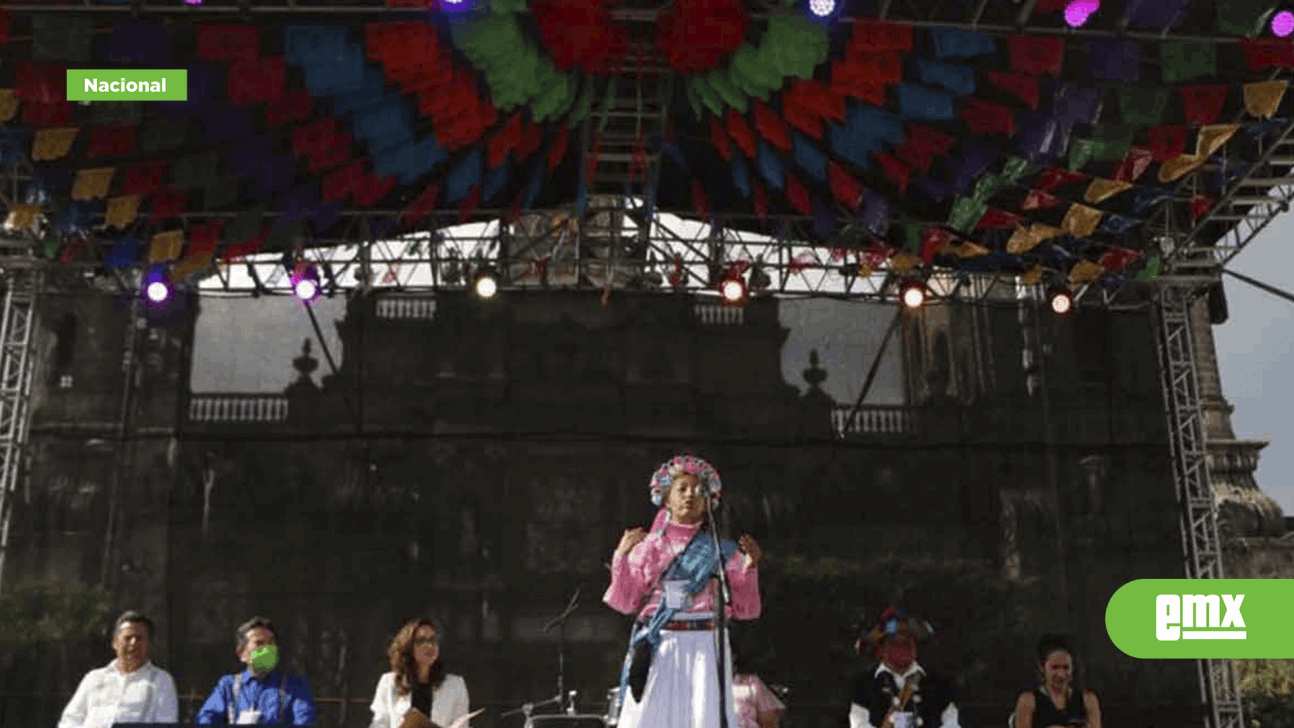 EMX-Inicia la Fiesta de las Culturas Indígenas 2022 en el Zócalo de CDMX