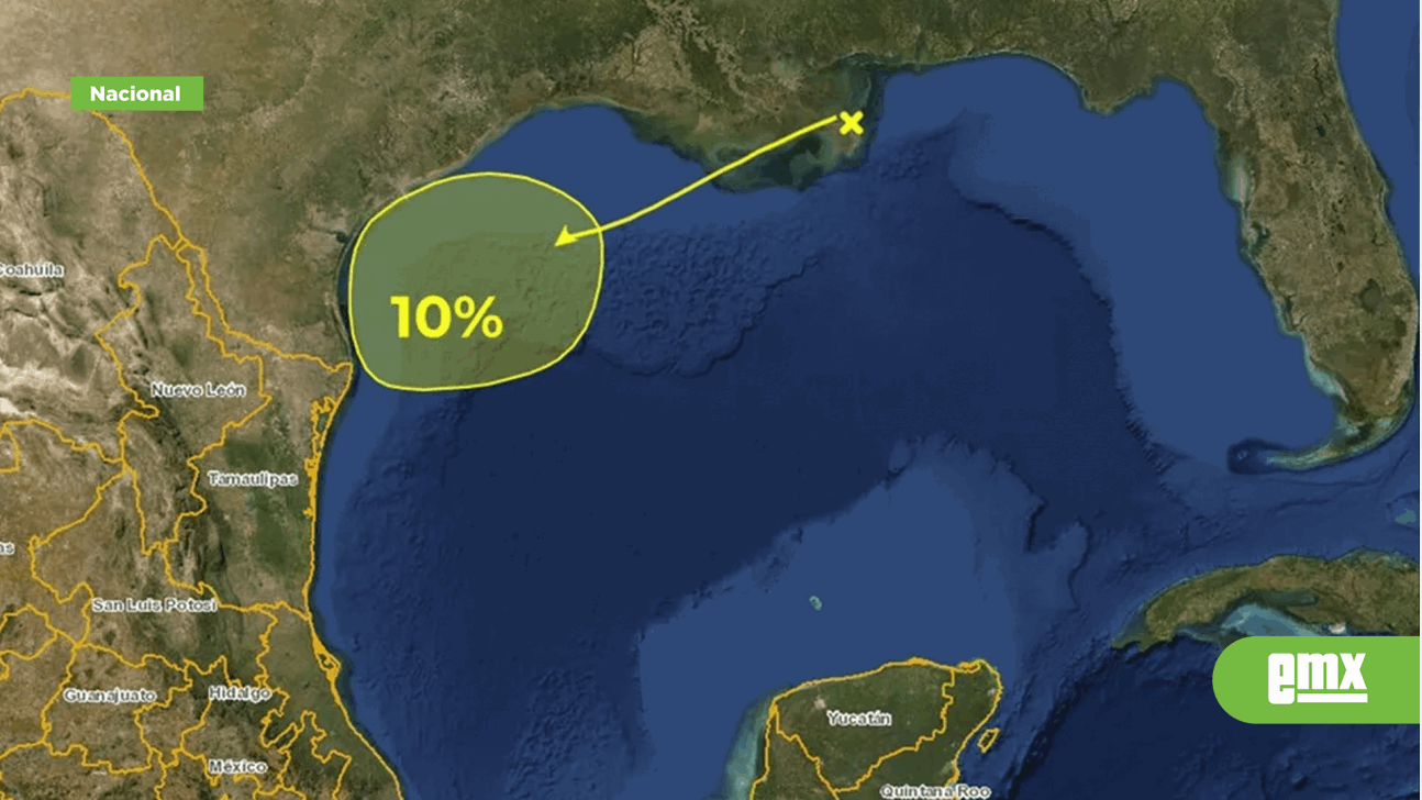 EMX-Reportan posible formación ciclónica al noreste de Tamaulipas
