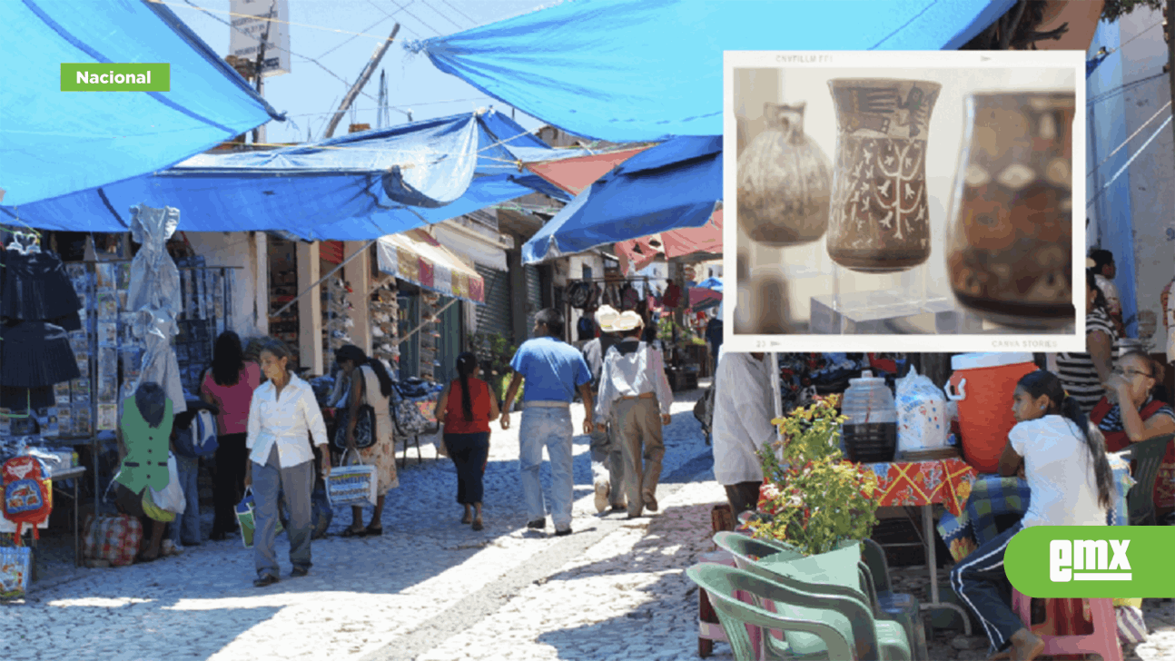 EMX-Vendían piezas arqueológicas en 'tianguis' de la Ciudad de México