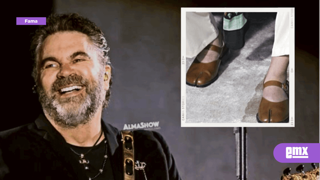 EMX-Manuel Mijares: Critican al cantante por el diseño de sus zapatos