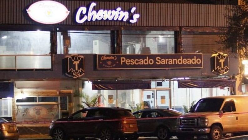 EMX-Ejecutan a un hombre en Restaurante Chewin's, a quemarropa 