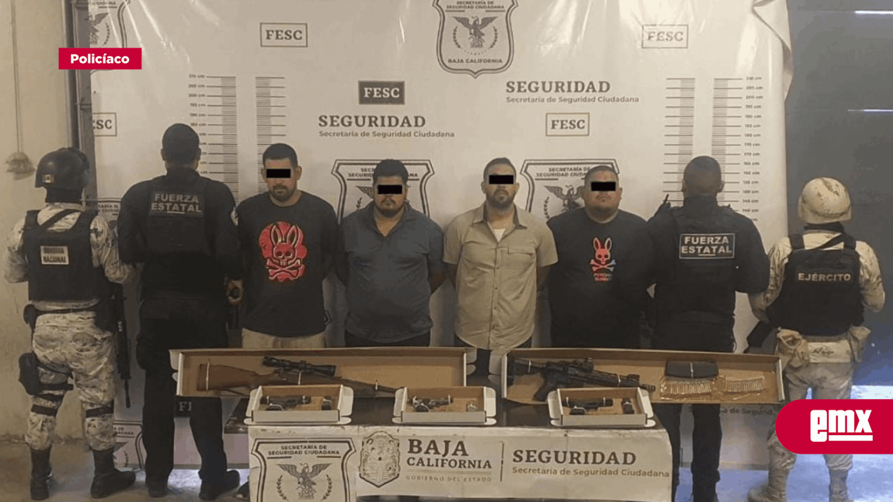 Detienen FESC, SEDENA Y GN A Cuatro Hombres Con Armas Y... - El Mexicano