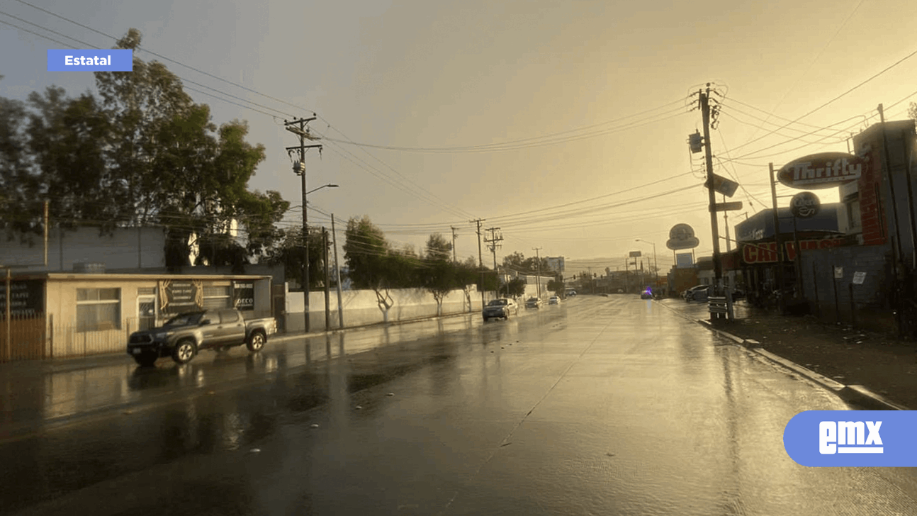 EMX-Está lloviendo en algunas zonas de Tijuana como la tercera etapa del Río Tijuana