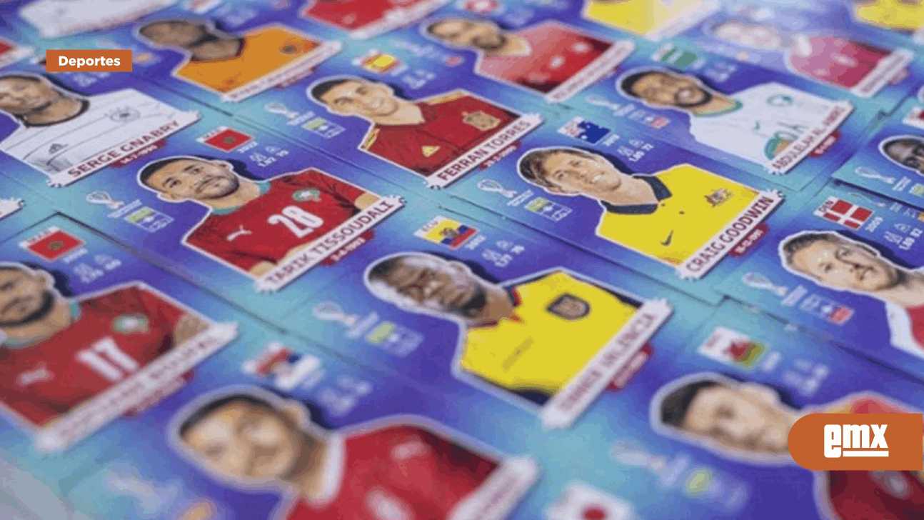 EMX-Locura por estampas doradas de álbum del Mundial de Qatar 2022; revelan 'cómo encontrarlas'