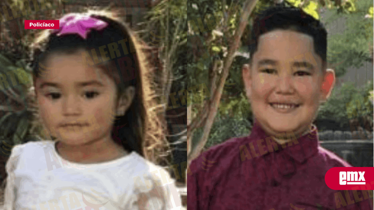 EMX-Activan alerta Amber para Juliette Itzel Barrera Garibay y Sebastián Isaiah Garibay 