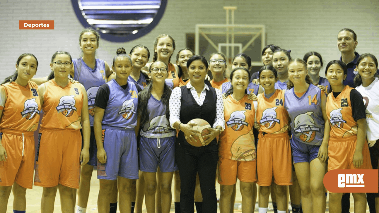 EMX-Alcaldesa reinaugura gimnasio de baloncesto en Unidad Deportiva Tijuana 