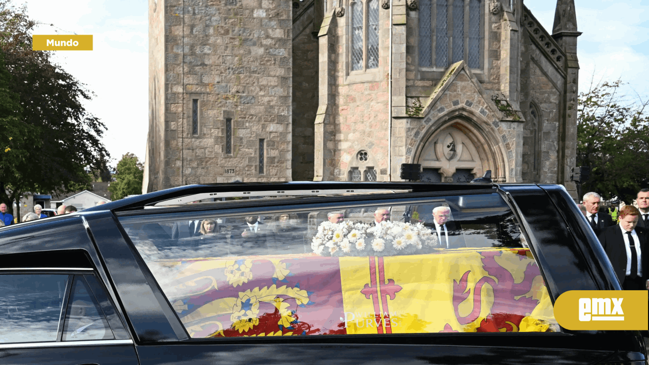 EMX-De luto Reino Unido: el ataúd de la reina Isabel II comienza su viaje al castillo de Escocia