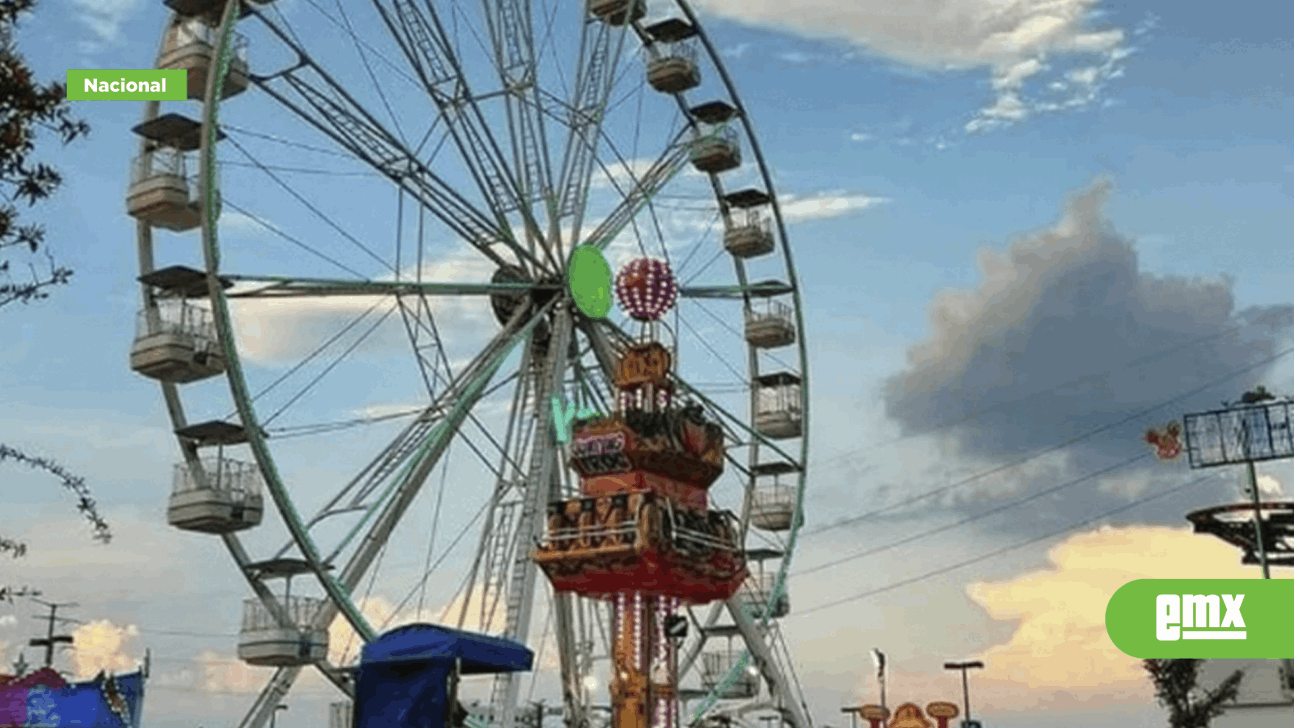 EMX-Una adolescente de 15 años falleció tras caer de rueda de la fortuna en Atlacomulco, Edomex