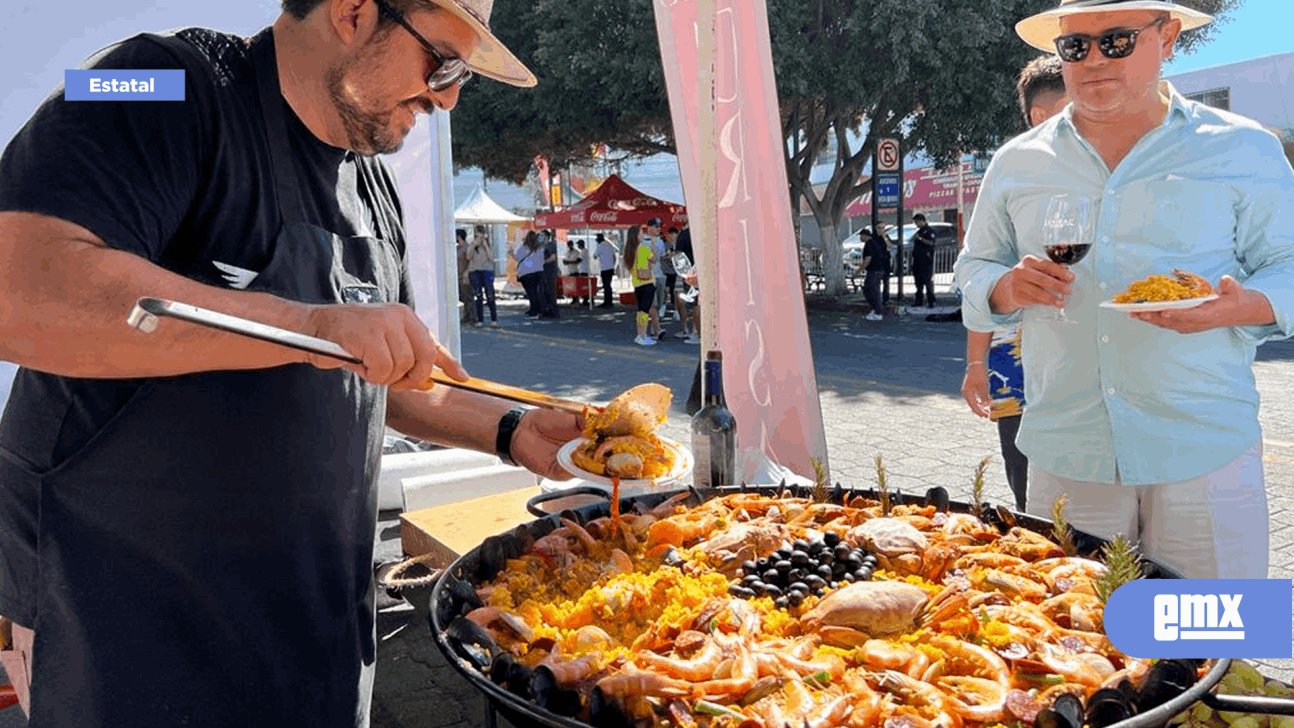 EMX-Disfrutan personas de ambos lados de la frontera Festival de la Paella y el Vino 2022