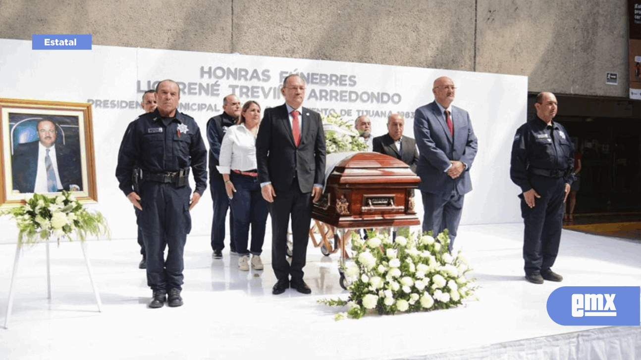 EMX-Rinden honras fúnebres a ex alcalde rené treviño arredondo