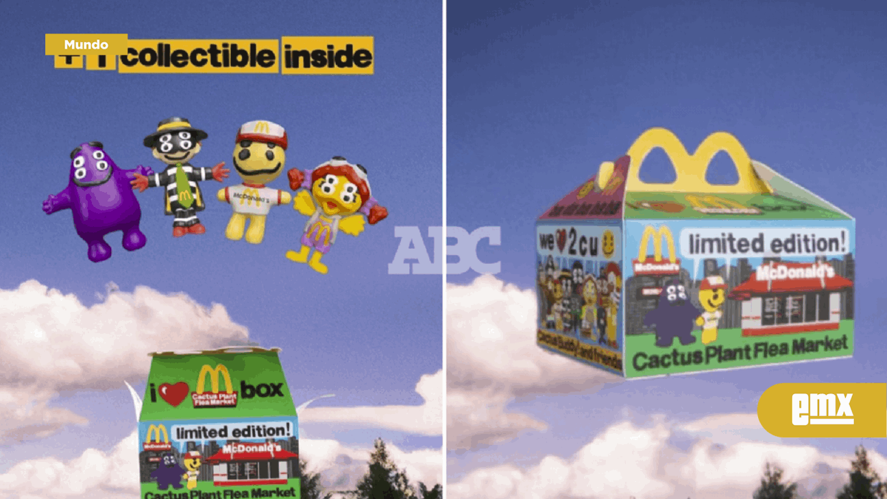 EMX-La Cajita Feliz que esperabas: ¡McDonald's lanzará una edición retro para adultos!