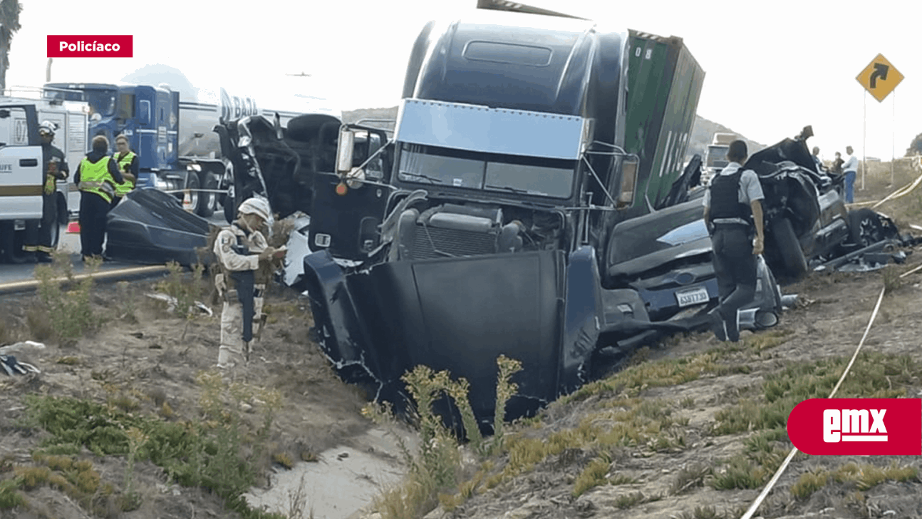 EMX-Fatal accidente: tres muertos, 8 lesionados