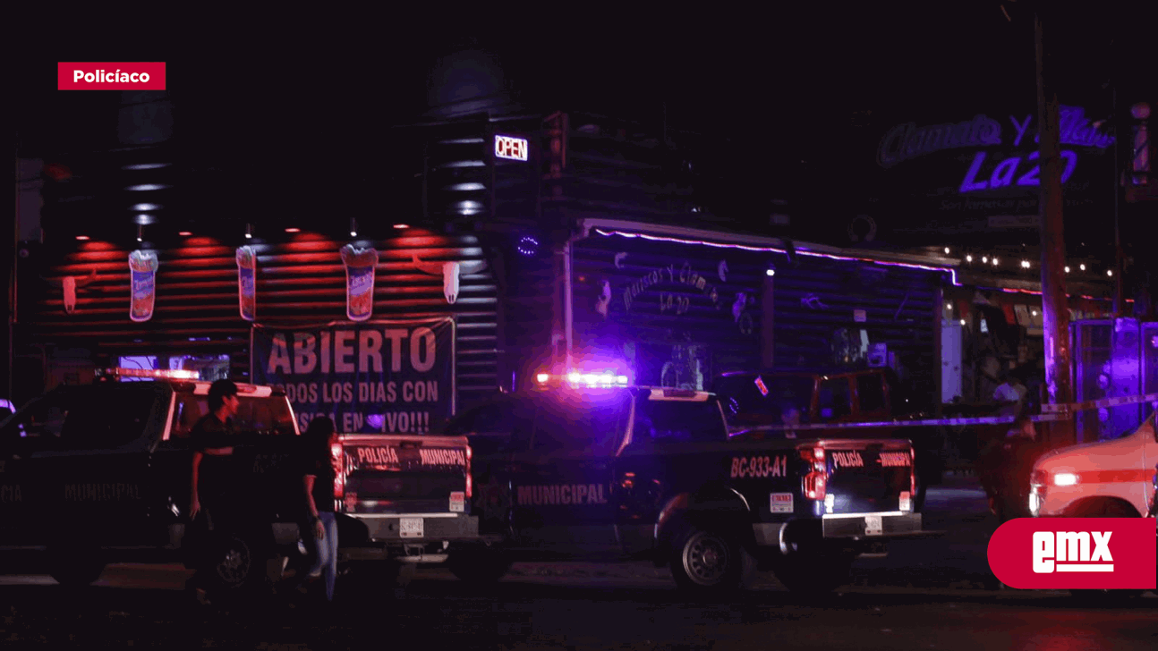 EMX-Un hombre fue ejecutado al interior del negocio clamatos la 20