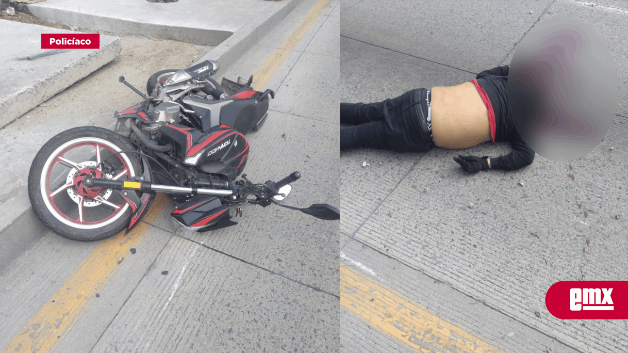 Reportan Motociclista Accidentado... - El Mexicano