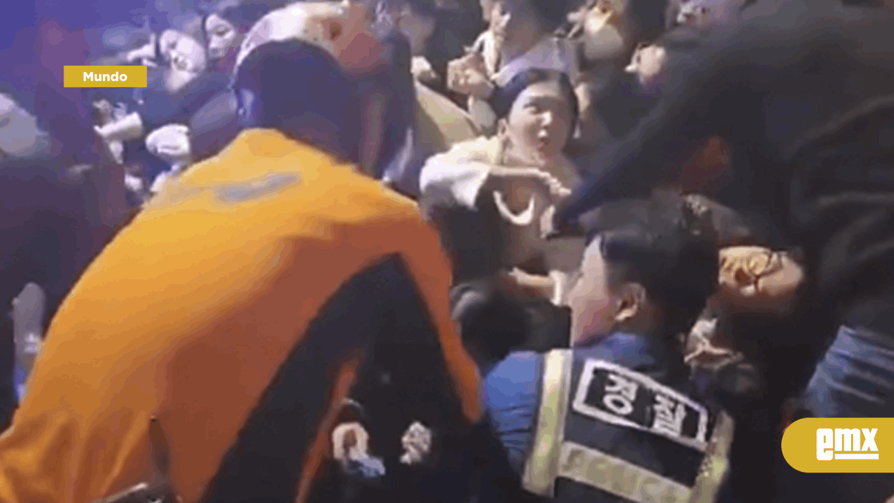 EMX-Estampida en el barrio de Itaewon, Seúl, Corea del Sur, durante las fiestas de Halloween