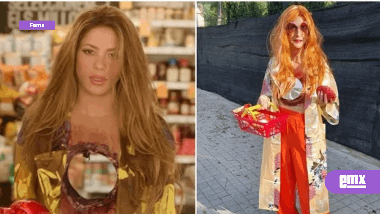 EMX-Para Halloween, Shakira comparte disfraz de sí misma en versión "Monotonía"