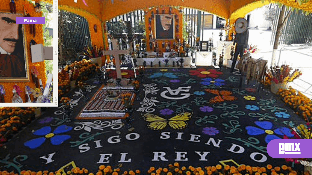 EMX-Realizan el primer altar para Vicente Fernández