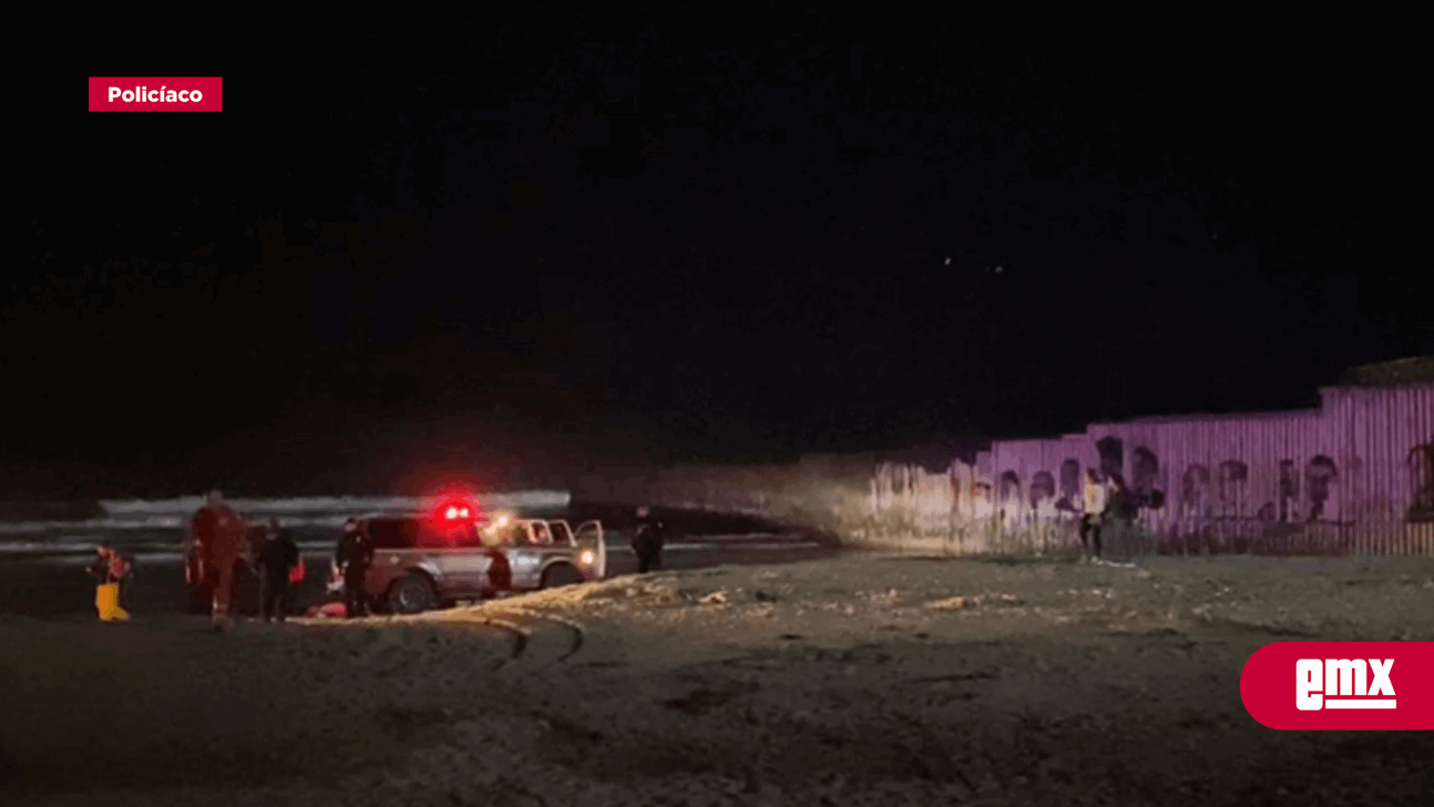 EMX-Otro ahogado en Playas de Tijuana, al parecer quería cruzar la frontera nadando