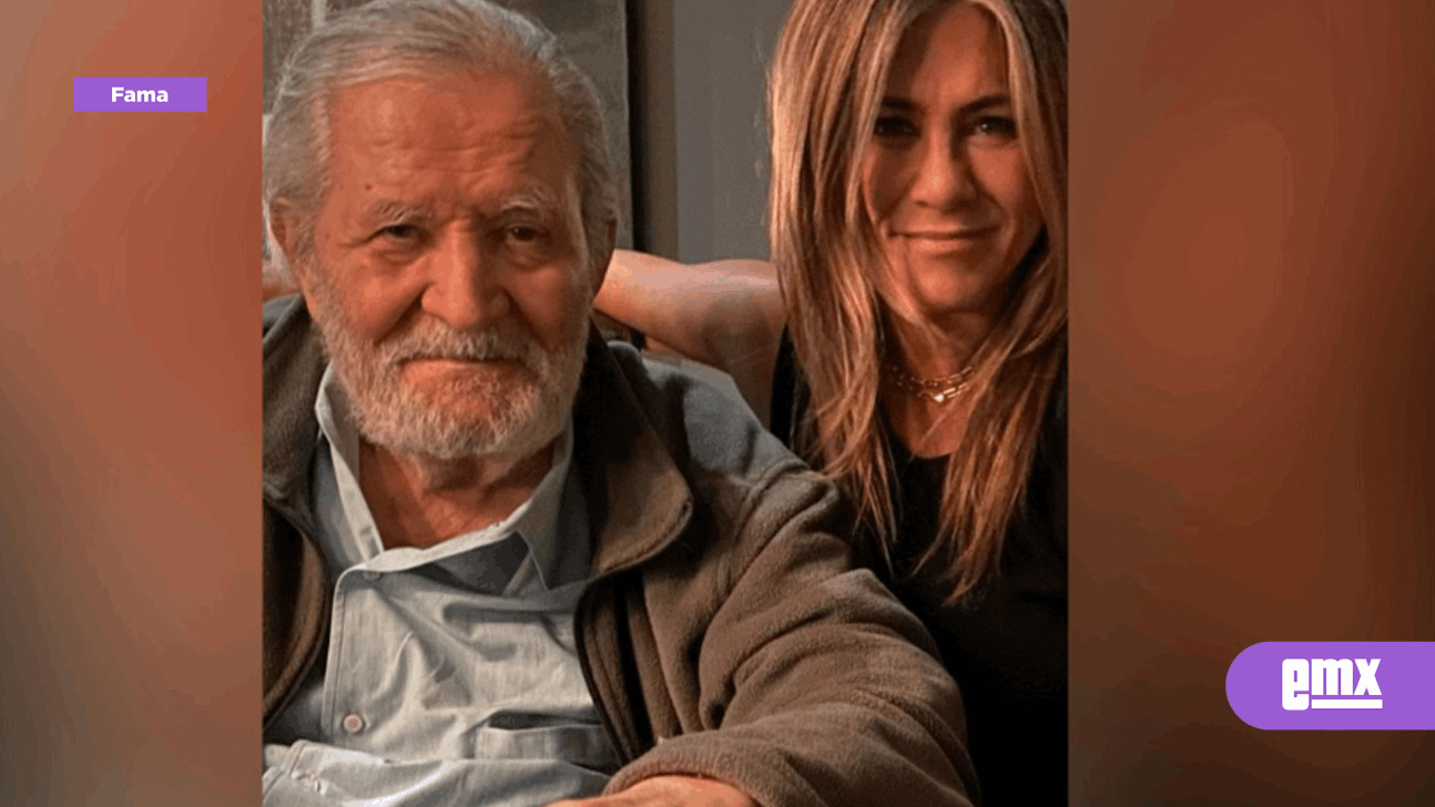 EMX-Jennifer Aniston publica emotiva despedida para su padre