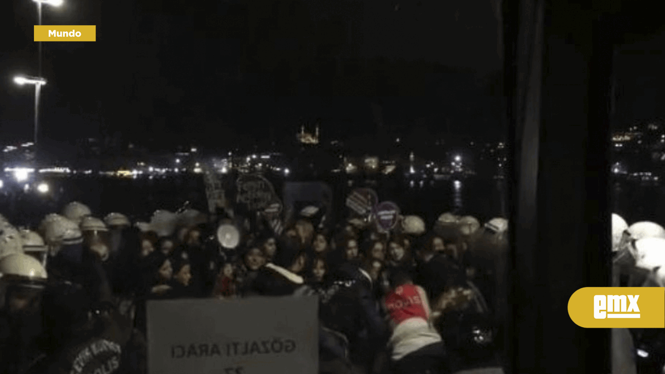 EMX-Detienen a 24 mujeres durante una marcha en Turquía