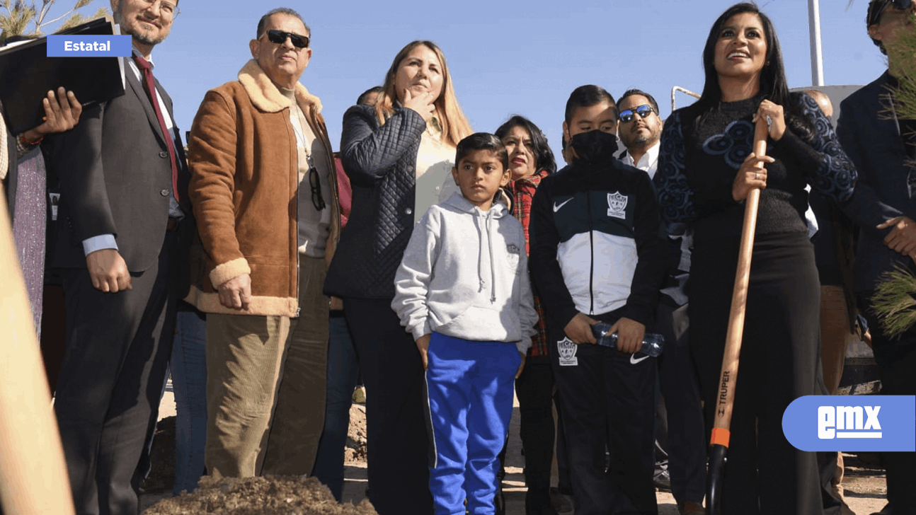 EMX-Montserrat Caballero da arranque de construcción de la primera etapa del Parque Recreativo y Deportivo Cerro de las Abejas 