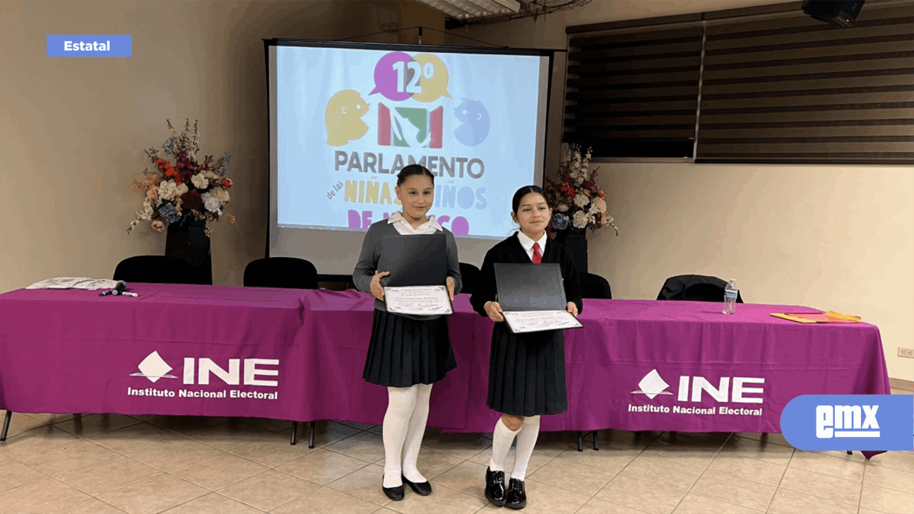 EMX-Eligieron a la Legisladora Infantil del 03 distrito electoral de Ensenada