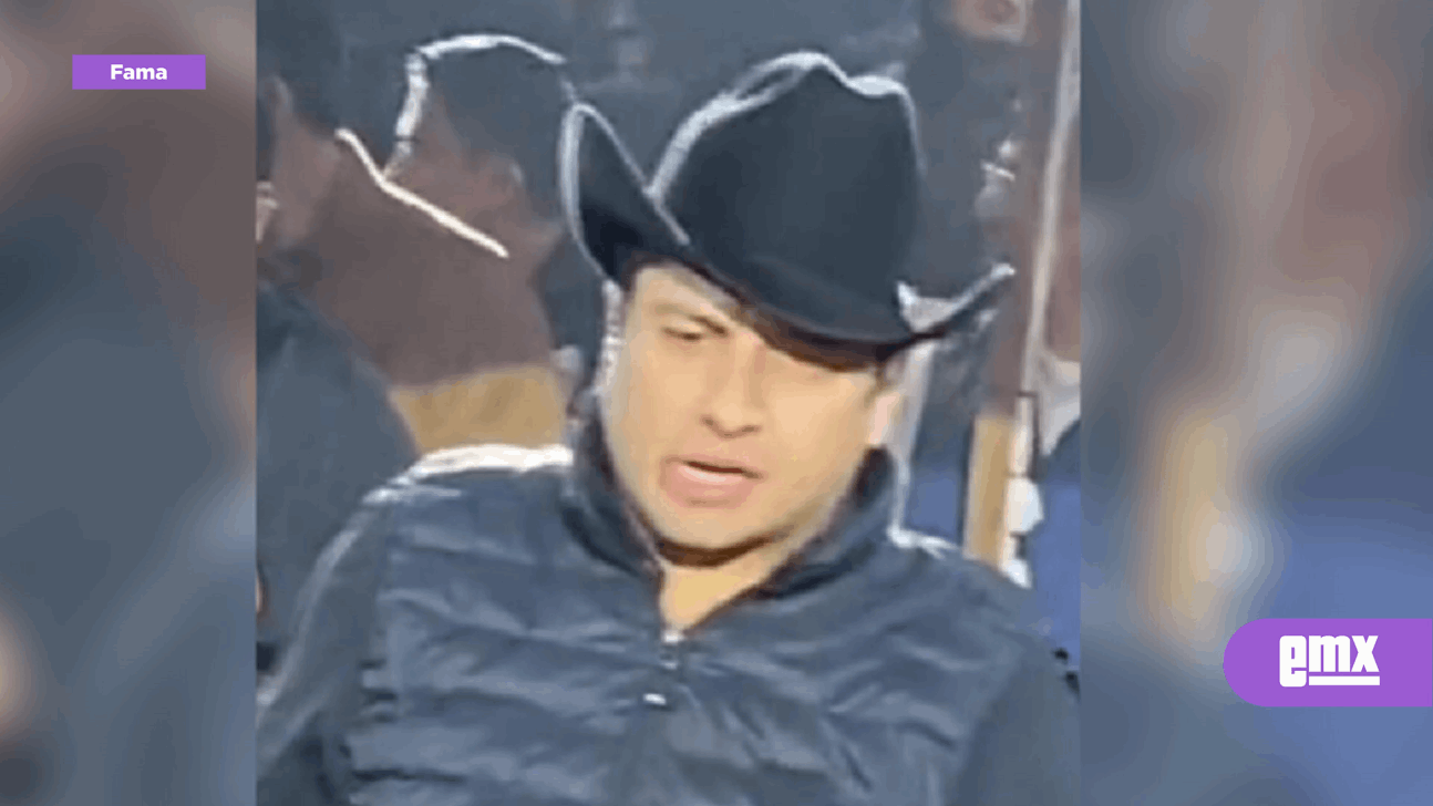 EMX-Julión Álvarez aparece presuntamente borracho en concierto