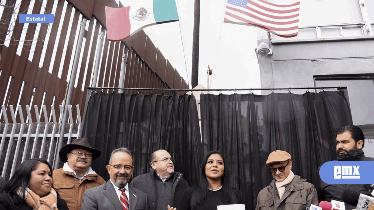 EMX-Montserrat Caballero devela escultura conmemorativa de los 200 años de las relaciones diplomáticas entre México y Estados Unidos 