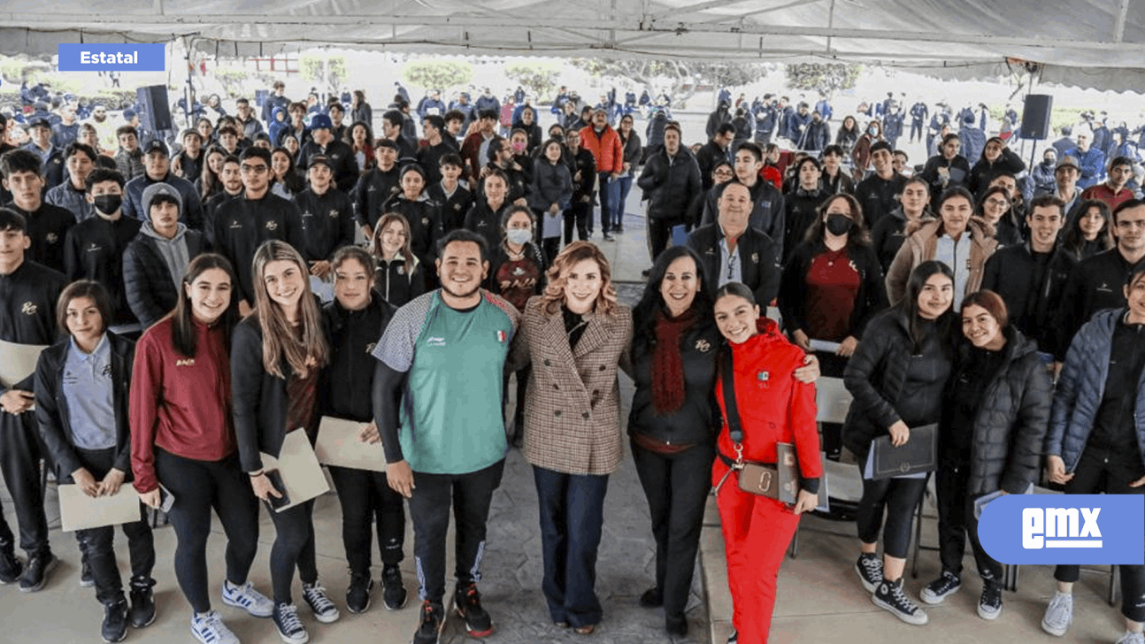 EMX-Entrega Marina del Pilar becas a deportistas y entrenadores de Tijuana