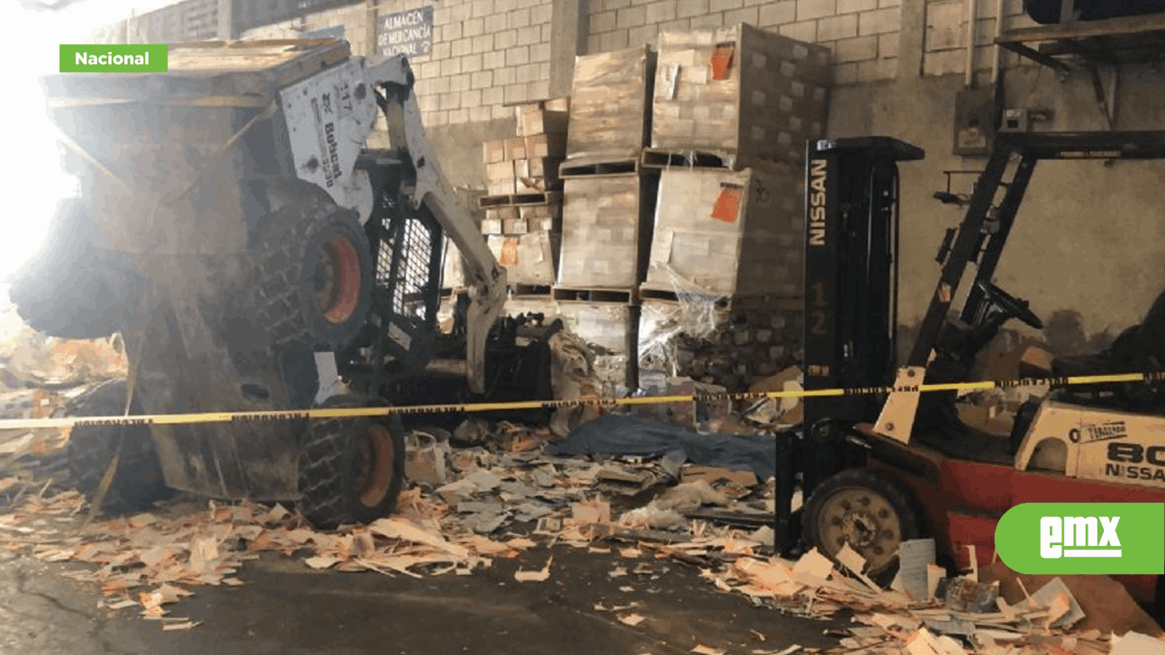 EMX-Muere persona aplastada por montacargas en Monterrey