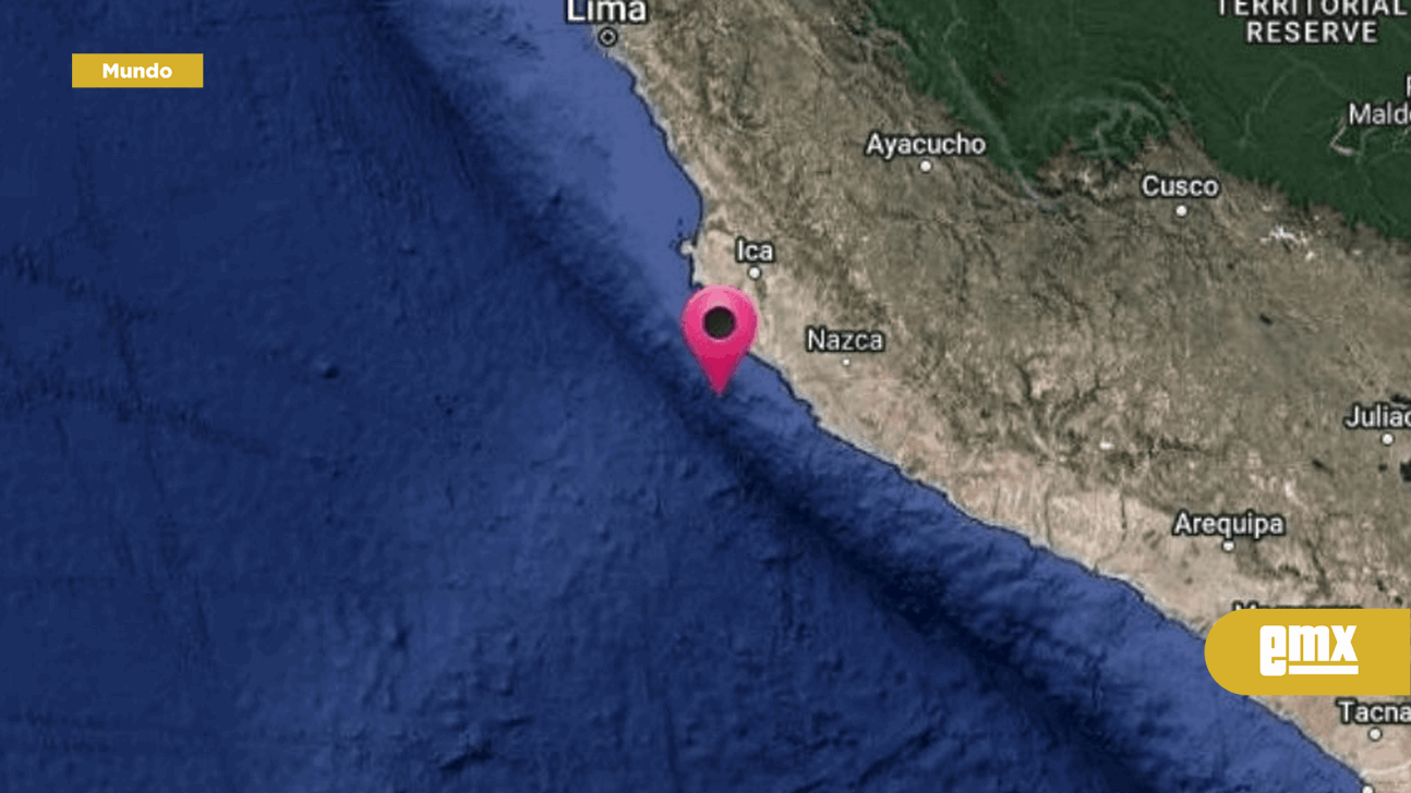 EMX-Sismo de magnitud 5,8 se presenció al sur de Perú