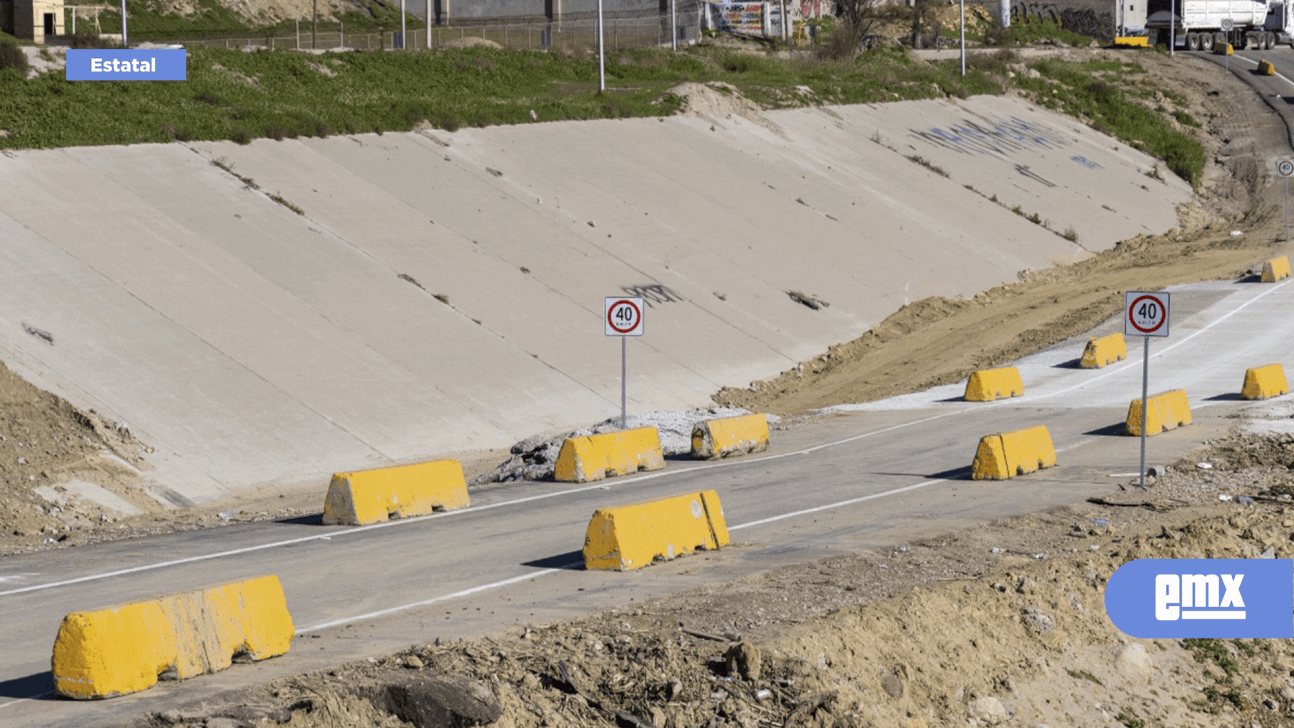 EMX-Reabre Gobierno de Baja California Terraplén los Olivos en Tijuana 