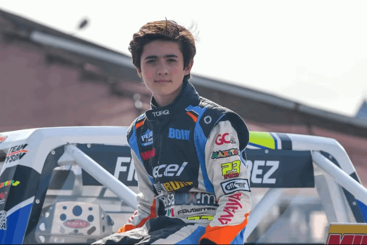 EMX-Murió Federico Gutiérrez Hoppe, piloto mexicano de 17 años que corría en la serie Nascar
