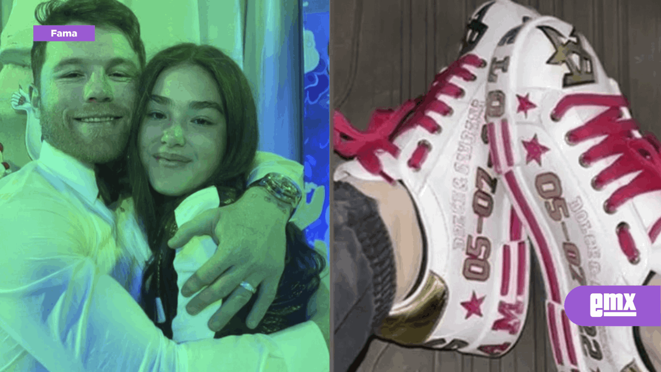 EMX-Hija del ‘Canelo’ presume tenis de lujo, este es su precio