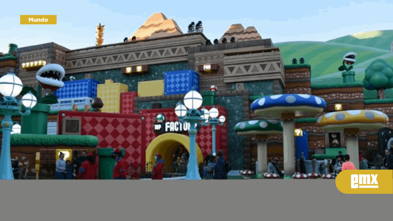 EMX-Abren mundo de Mario Bros en Universal Studios Hollywood