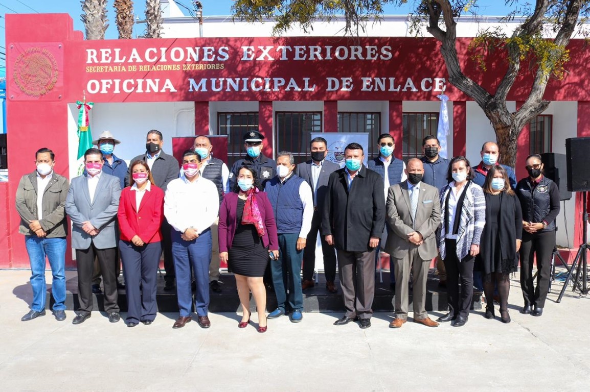 EMX-Inauguran Oficina Municipal de Enlace de la Secretaría de Relaciones Exteriores