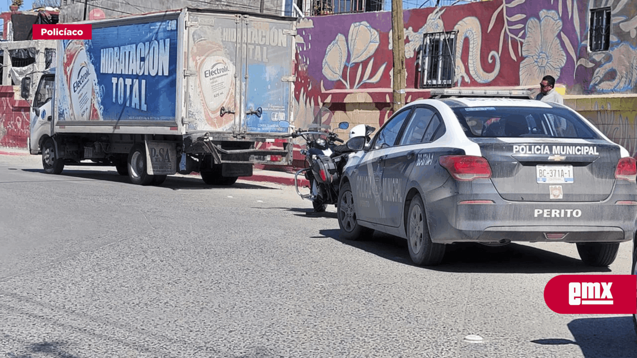 EMX-Motociclista perdió la pierna al impactarse con un camión 