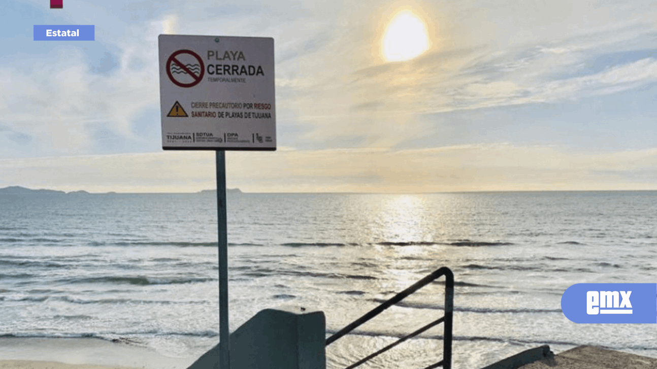 EMX-Continúa cierre de acceso a la playa en Tijuana durante Semana Santa