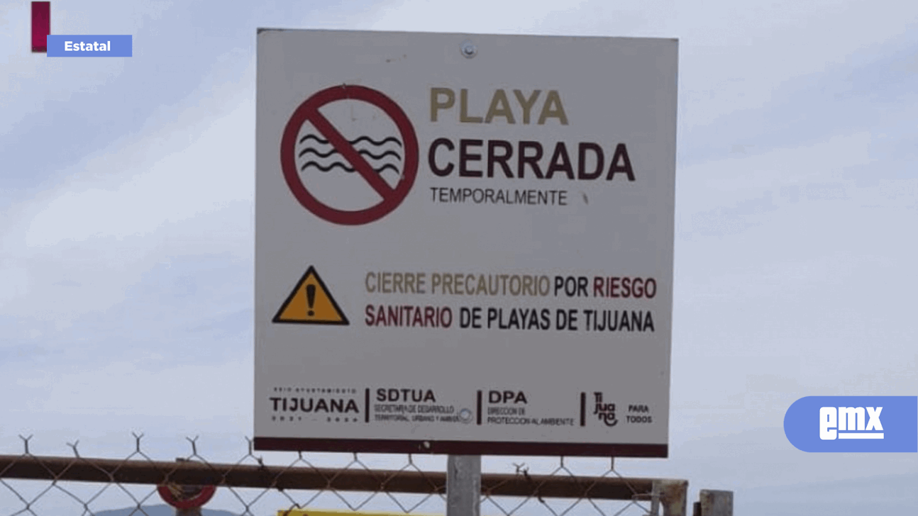 EMX-Pese a playas contaminadas, bañistas ingresaron al mar de Playas de Tijuana