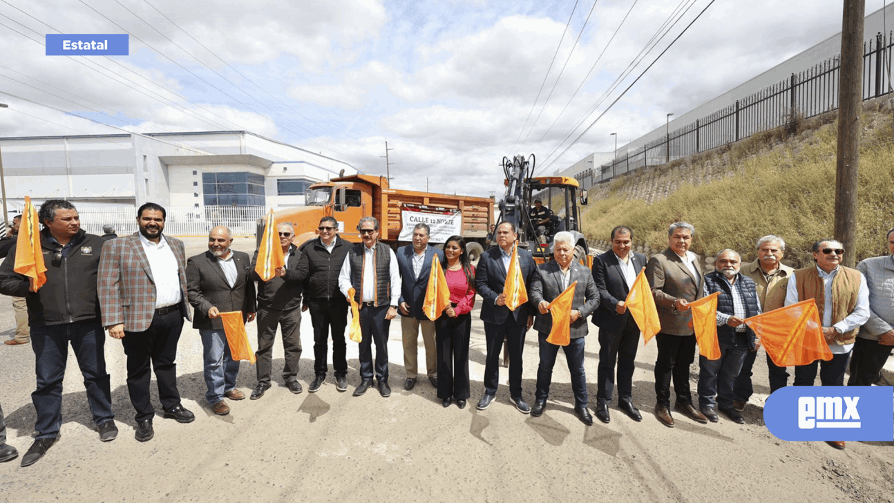 EMX-Arranca reconstrucción de calle 12 en zona industrial
