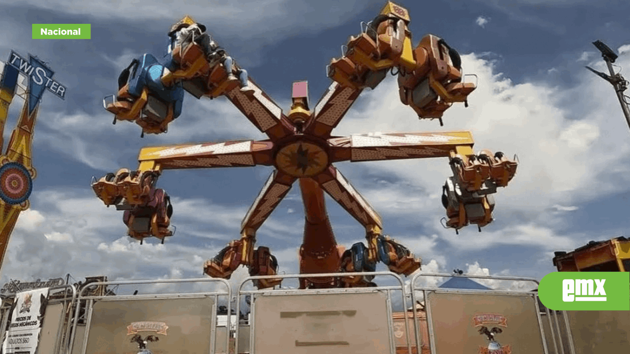 EMX-Se desploma juego mecánico 'estrella' en feria de Sonora